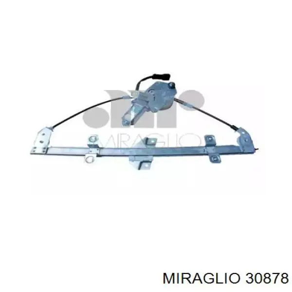 30878 Miraglio mecanismo de acionamento de vidro da porta dianteira esquerda