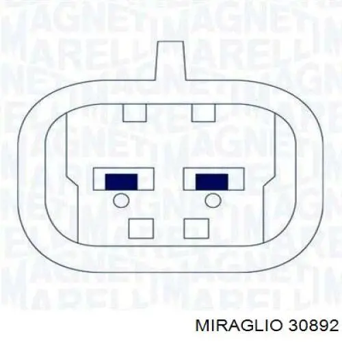 Купить 30892 Miraglio Стеклоподъемник (механизм перемещения стекла)