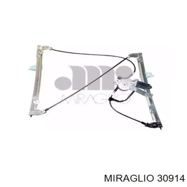 30914 Miraglio mecanismo de acionamento de vidro da porta dianteira direita