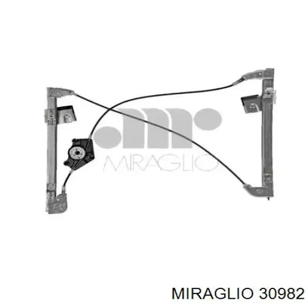 30982 Miraglio механизм стеклоподъемника двери передней левой