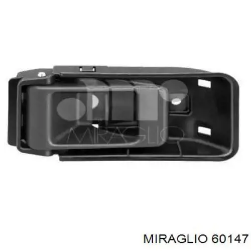 00009143J3 Peugeot/Citroen maçaneta interna direita da porta dianteira