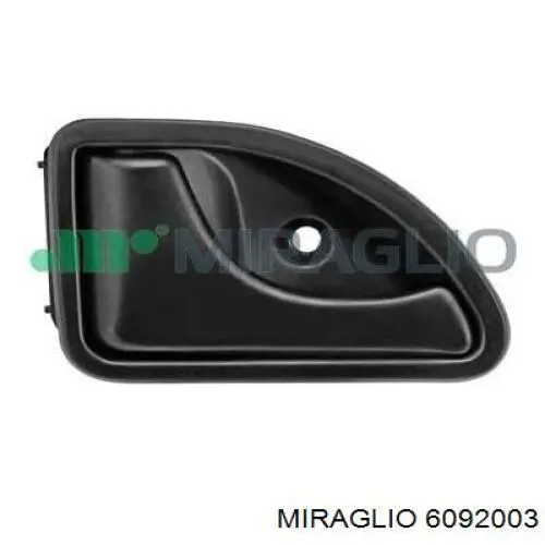 Ручка двери передней внутренняя правая Miraglio 6092003 цена, от 4.17 USD