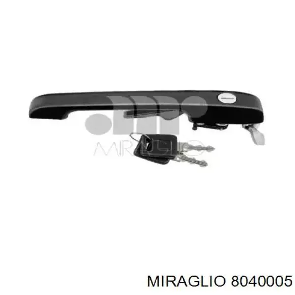 Ручка двери передней наружная левая Miraglio 8040005 цена, от 29.54 USD