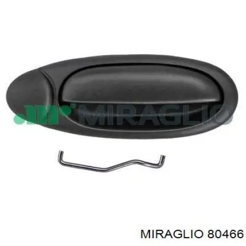 Ручка двери передней наружная правая Miraglio 80466 цена, от 25.80 USD