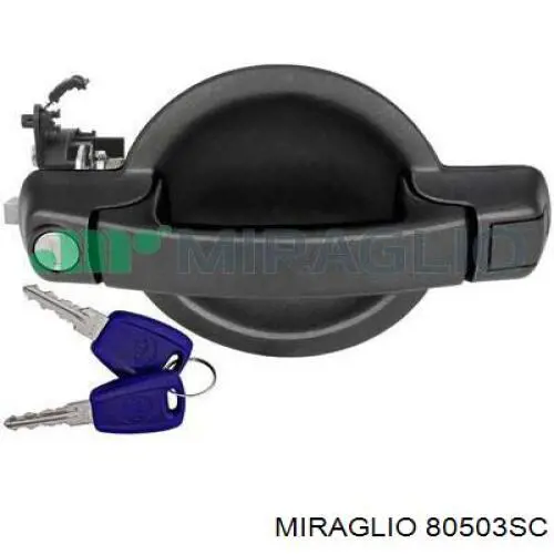80503SC Miraglio ручка двери задней (распашной левая наружная)