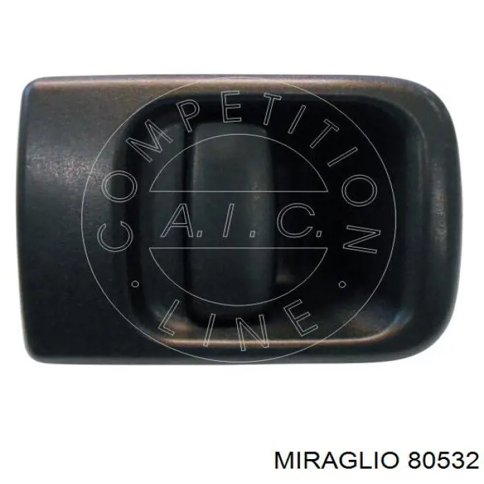Ручка двери задней (распашной) правая наружная Miraglio 80532 цена, от 11.65 USD