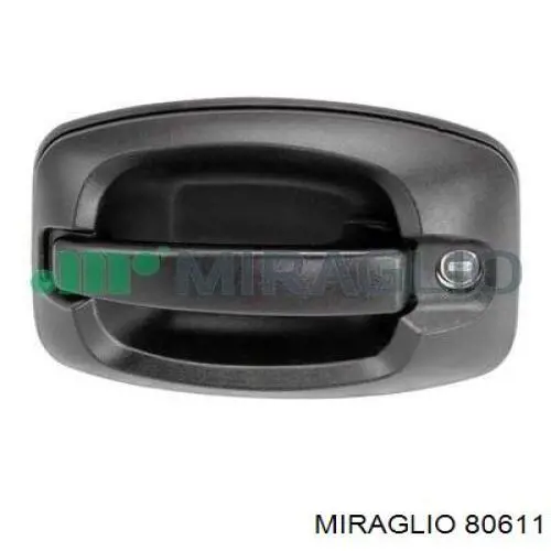 Ручка двери задней (распашной) правая наружная Miraglio 80611 цена, от 25.34 USD