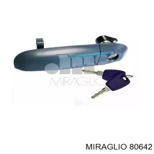 80642 Miraglio Ручка передней двери наружная, левая