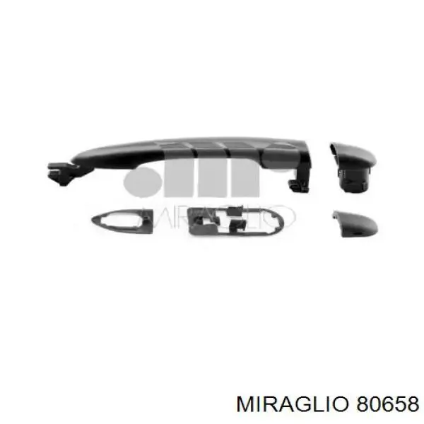 80658 Miraglio Ручка передней двери, наружная
