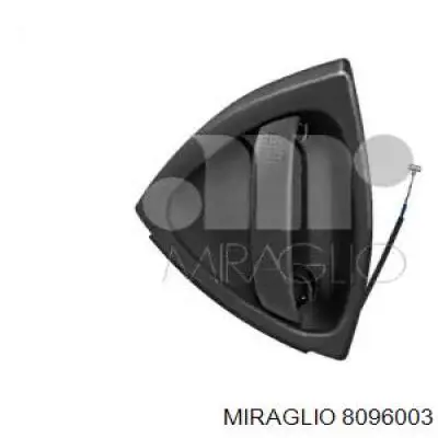 350105024100 Magneti Marelli maçaneta dianteira esquerda externa da porta