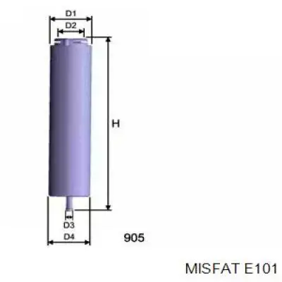 Топливный фильтр E101 Misfat