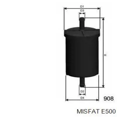 Топливный фильтр E500 Misfat