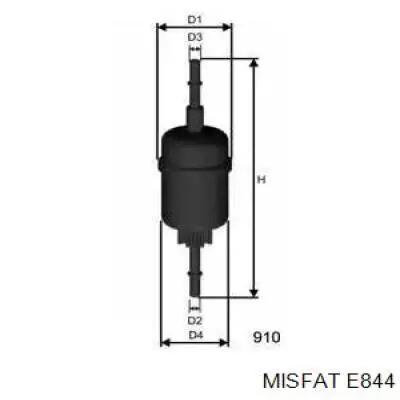 E844 Misfat топливный фильтр