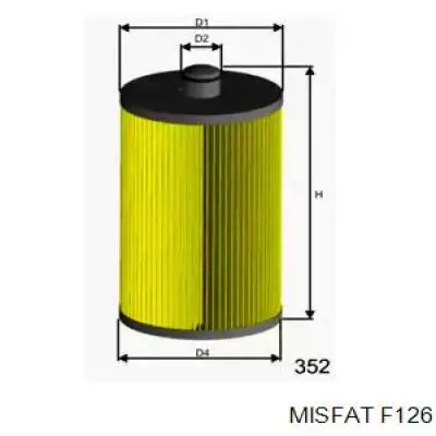 F126 Misfat топливный фильтр