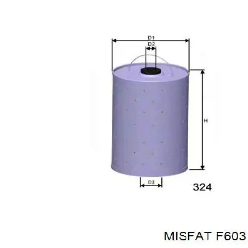 Топливный фильтр F603 Misfat