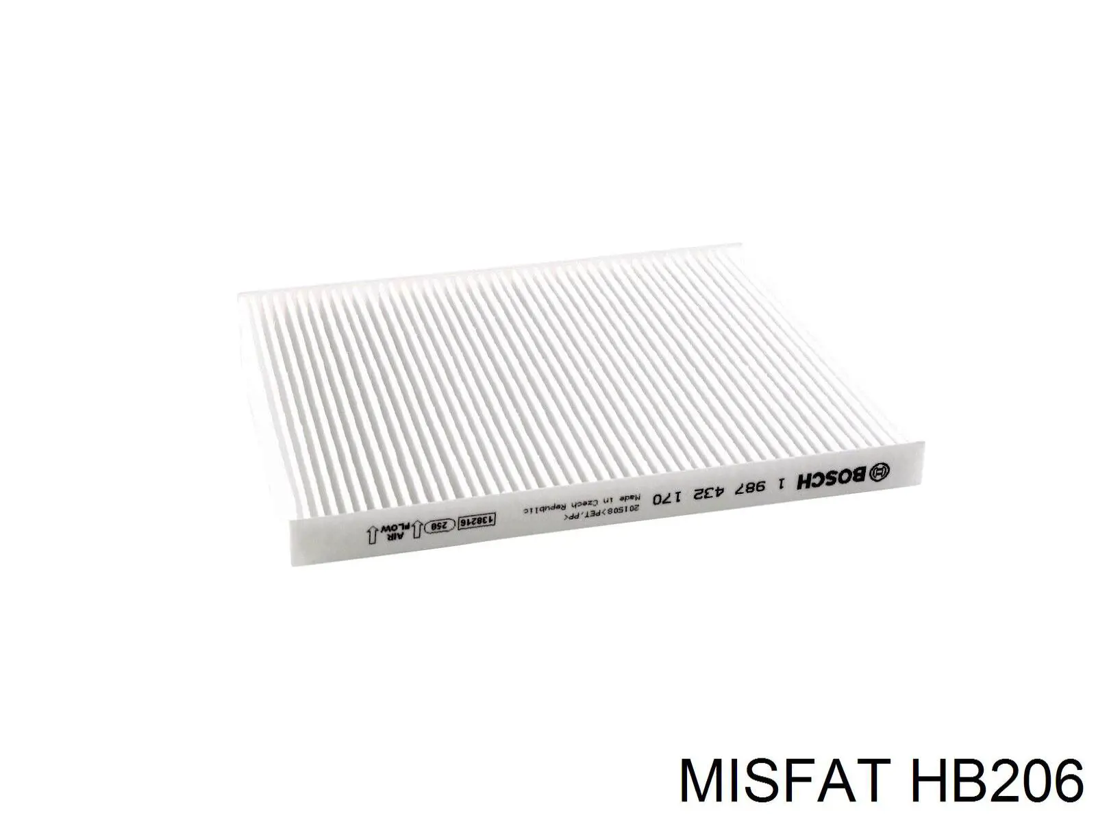 Купить HB206 Misfat Фильтр салона угольный