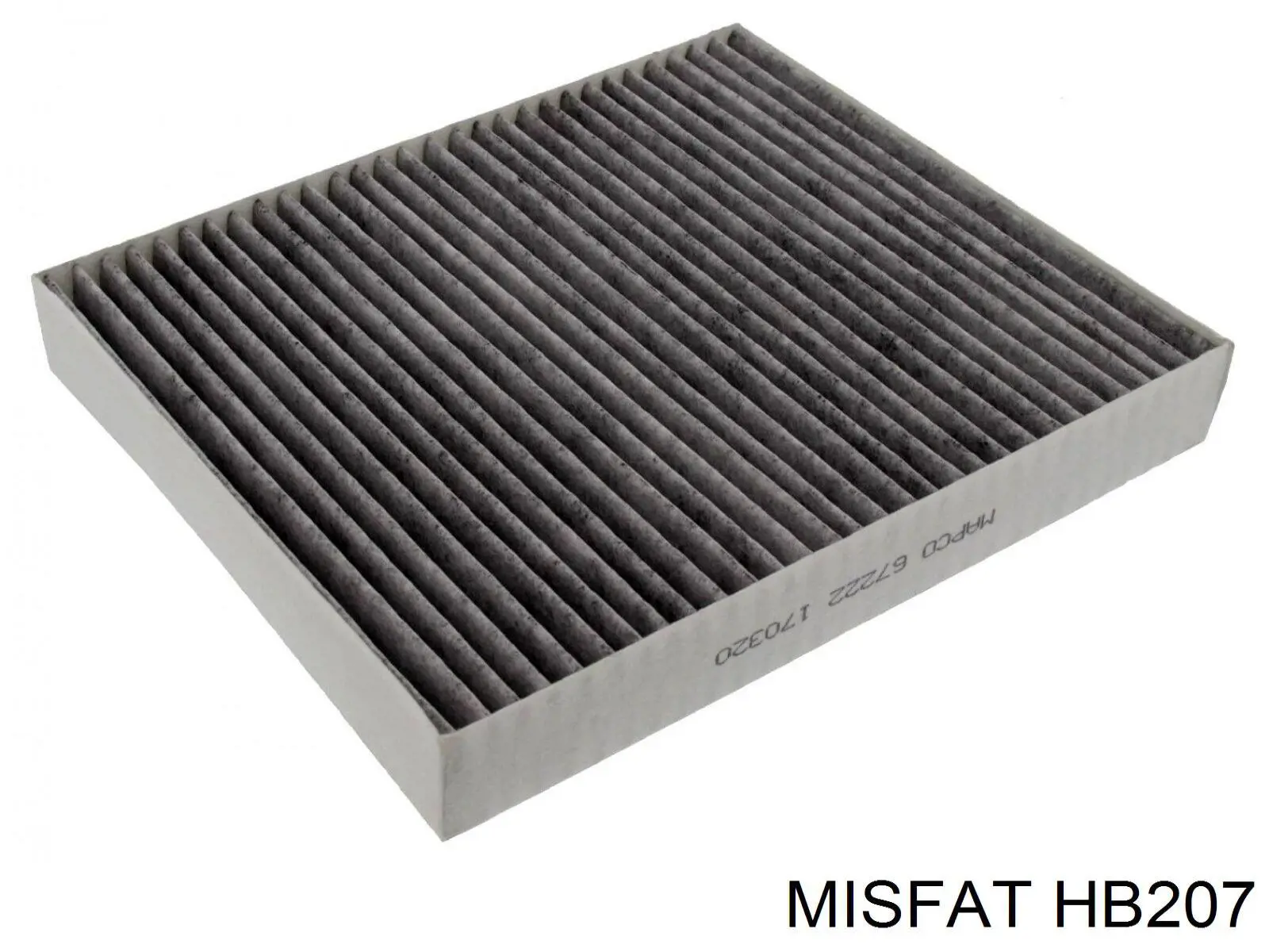 Фильтр воздушный отопителя Misfat HB207 цена, от 5.64 USD