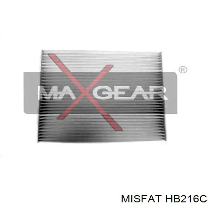 Фильтр воздушный отопителя Misfat HB216C цена, от 7.03 USD