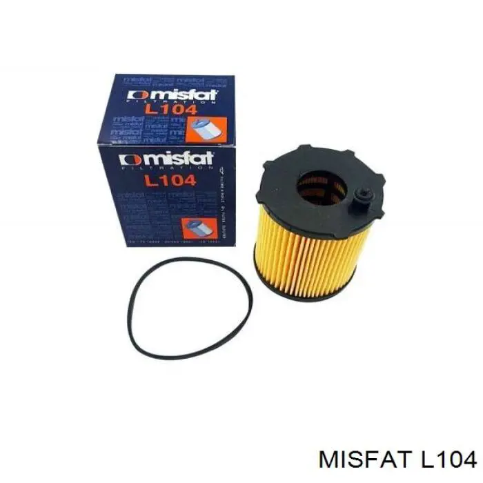 Filtro de aceite L104 Misfat