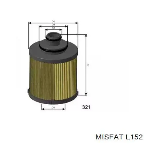 Масляный фильтр L152 Misfat