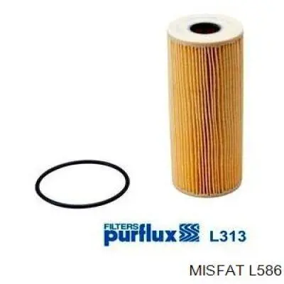 L586 Misfat Масляный фильтр двигателя