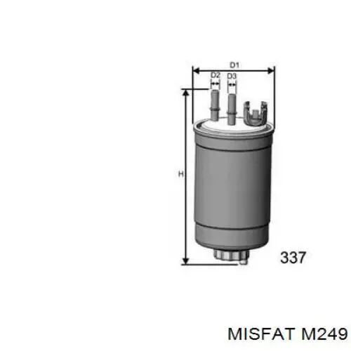M249 Misfat топливный фильтр