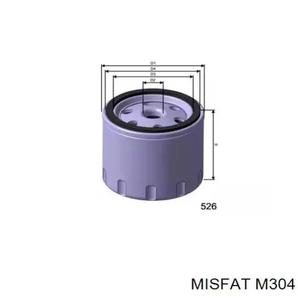 Топливный фильтр M304 Misfat