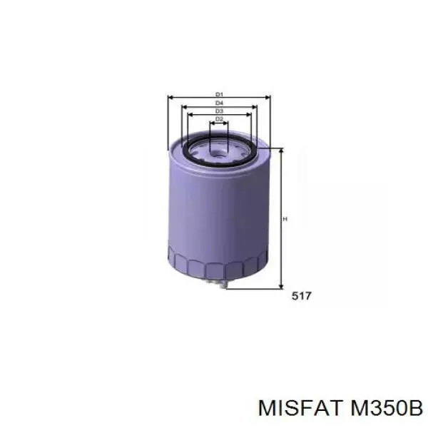 M350B Misfat топливный фильтр