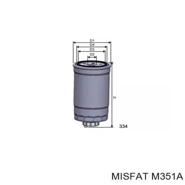 M351A Misfat топливный фильтр
