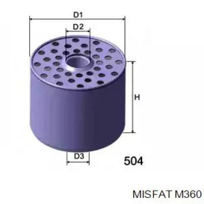 M360 Misfat топливный фильтр
