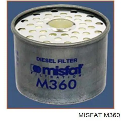 Filtro combustible M360 Misfat