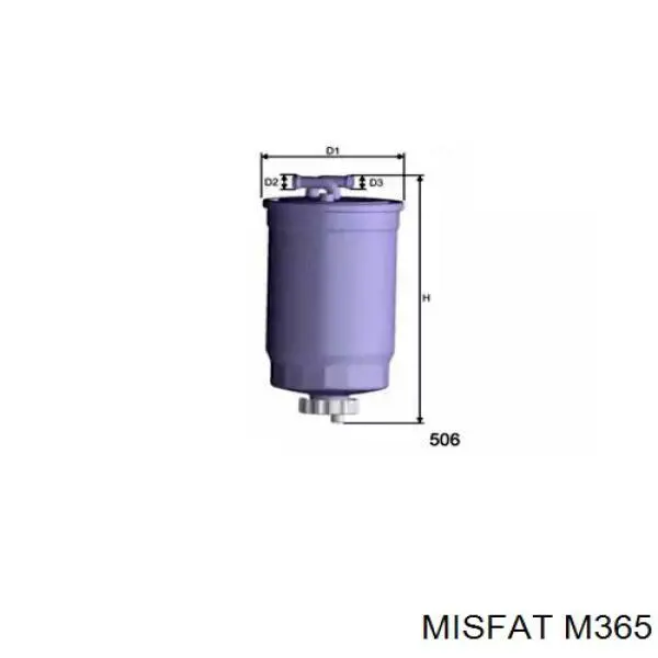 M365 Misfat топливный фильтр