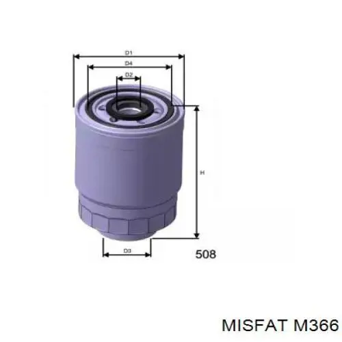 M366 Misfat топливный фильтр