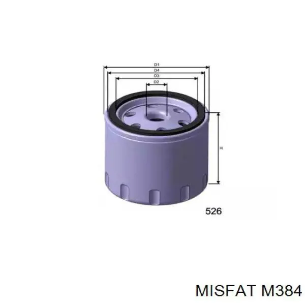 M384 Misfat топливный фильтр