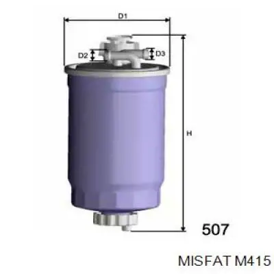 M415 Misfat топливный фильтр