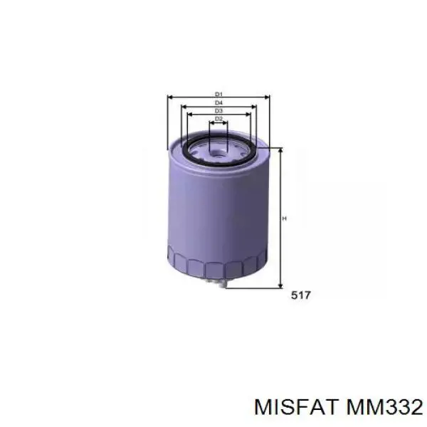 Топливный фильтр MM332 Misfat