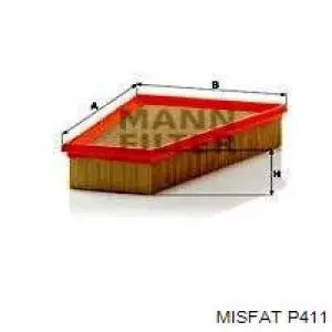 P411 Misfat Воздушный фильтр двигателя