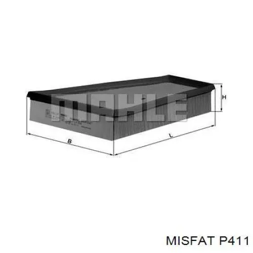 Элемент воздушного фильтра Misfat P411 цена, от 4.68 USD