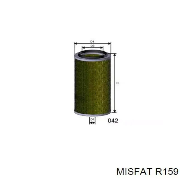 Воздушный фильтр R159 Misfat