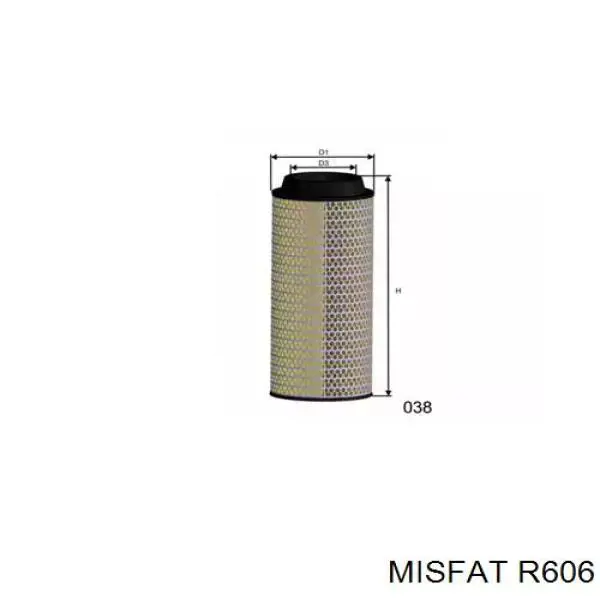 R606 Misfat воздушный фильтр
