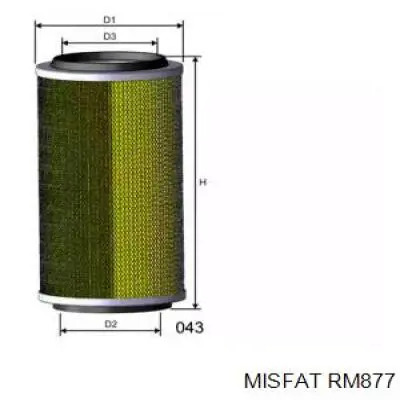 Воздушный фильтр RM877 Misfat