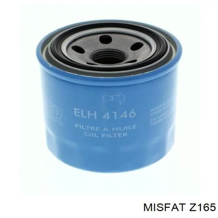 Z165 Misfat Масляный фильтр двигателя