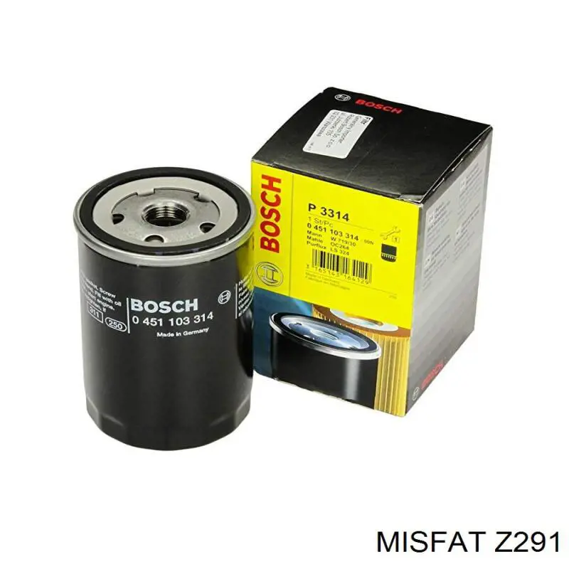 Фильтр масла Misfat Z291