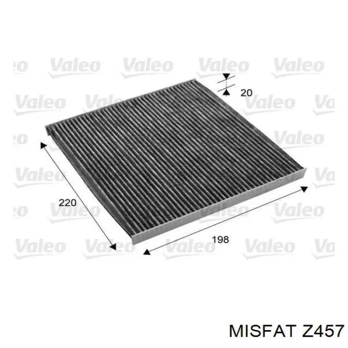 Z457 Misfat Масляный фильтр двигателя