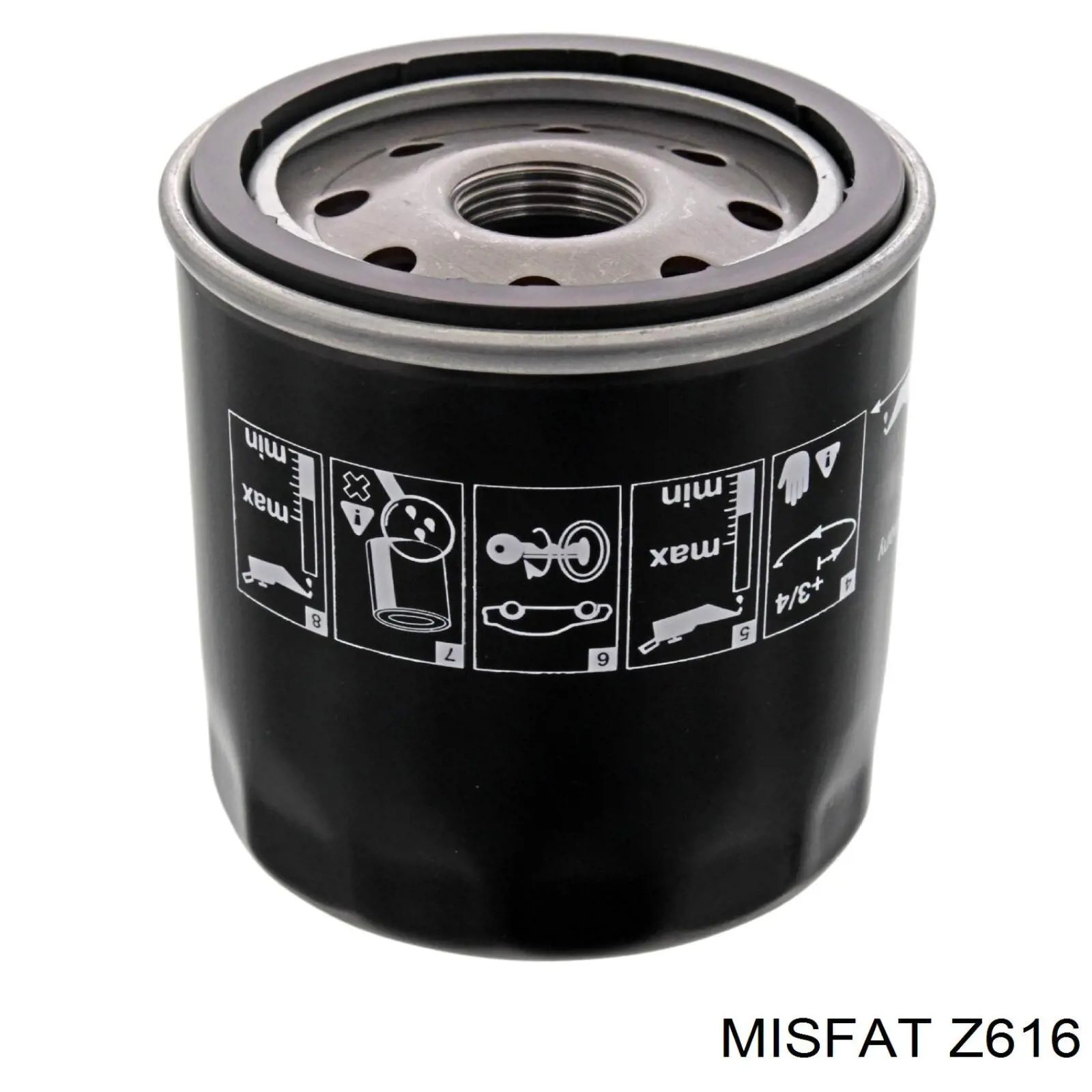 Z616 Misfat масляный фильтр