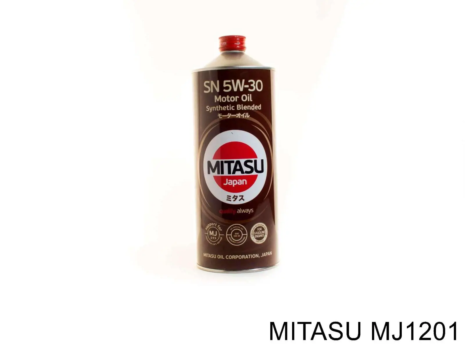 Моторное масло Mitasu Motor Oil 5W-30 Полусинтетическое 1л (MJ1201)