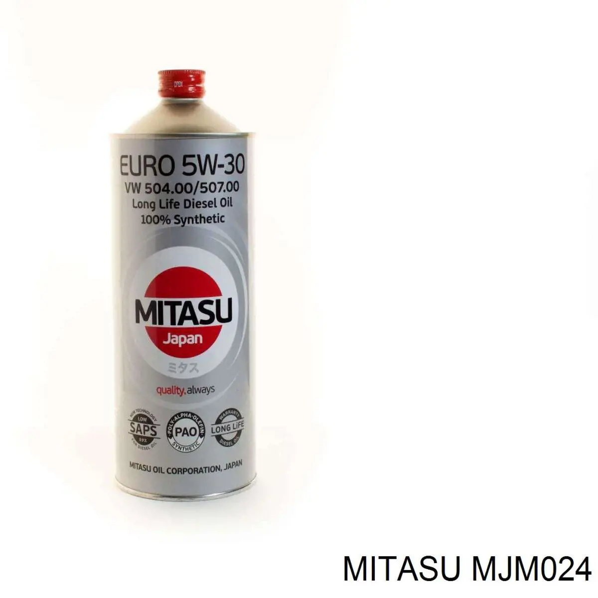 Моторное масло Mitasu MOLY-TRiMER HYBRID 0W-20 Синтетическое 4л (MJM024)