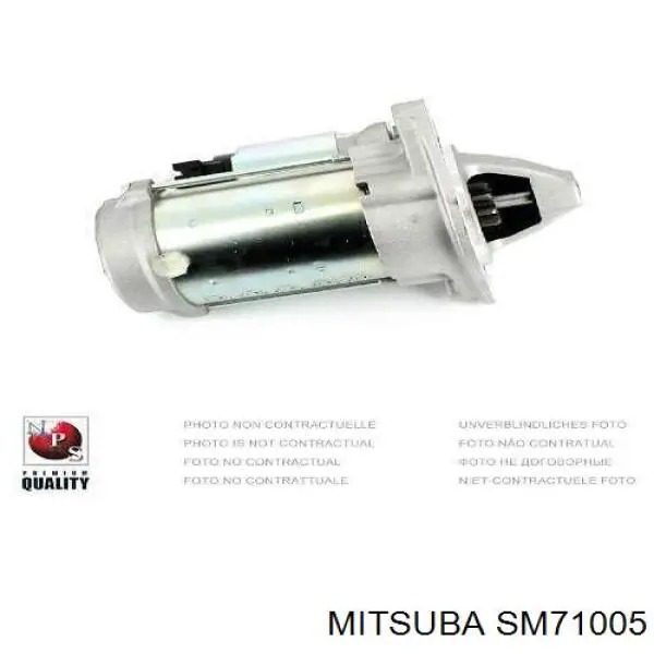 SM71005 Mitsuba motor de arranco