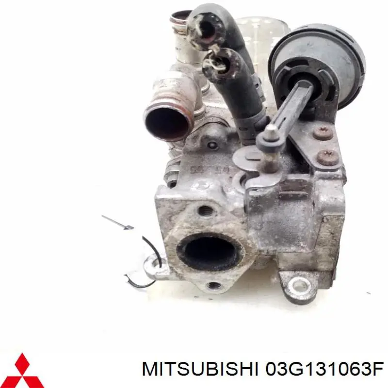 03G131063F Mitsubishi Регулирующая заслонка EGR