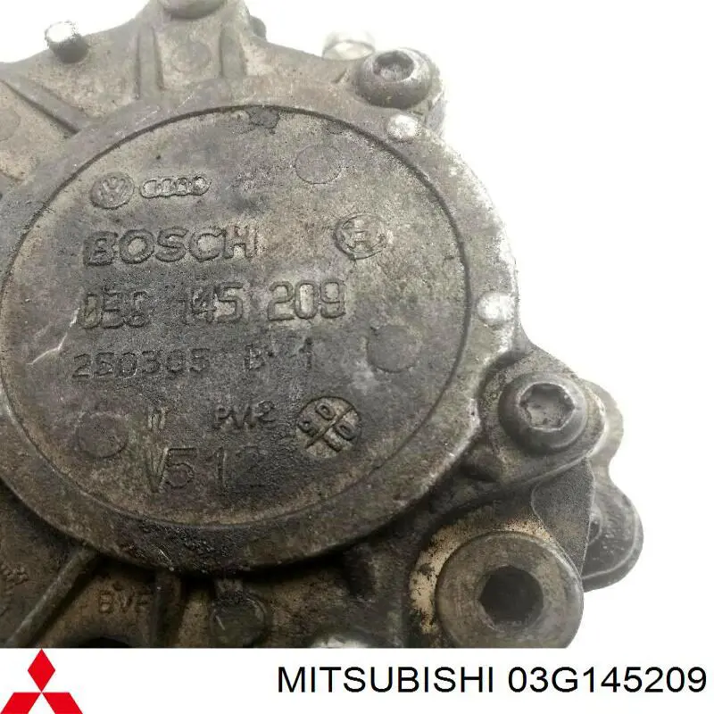Тандемный топливный насос 03G145209C Mitsubishi